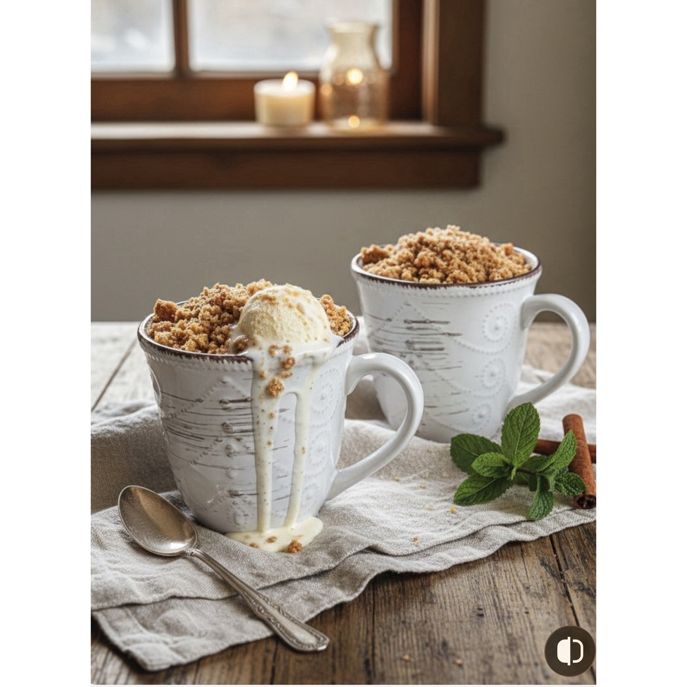 Elama White Embossed Stoneware Mug Set Of Four Cream‎ White Embossed Farmhouse